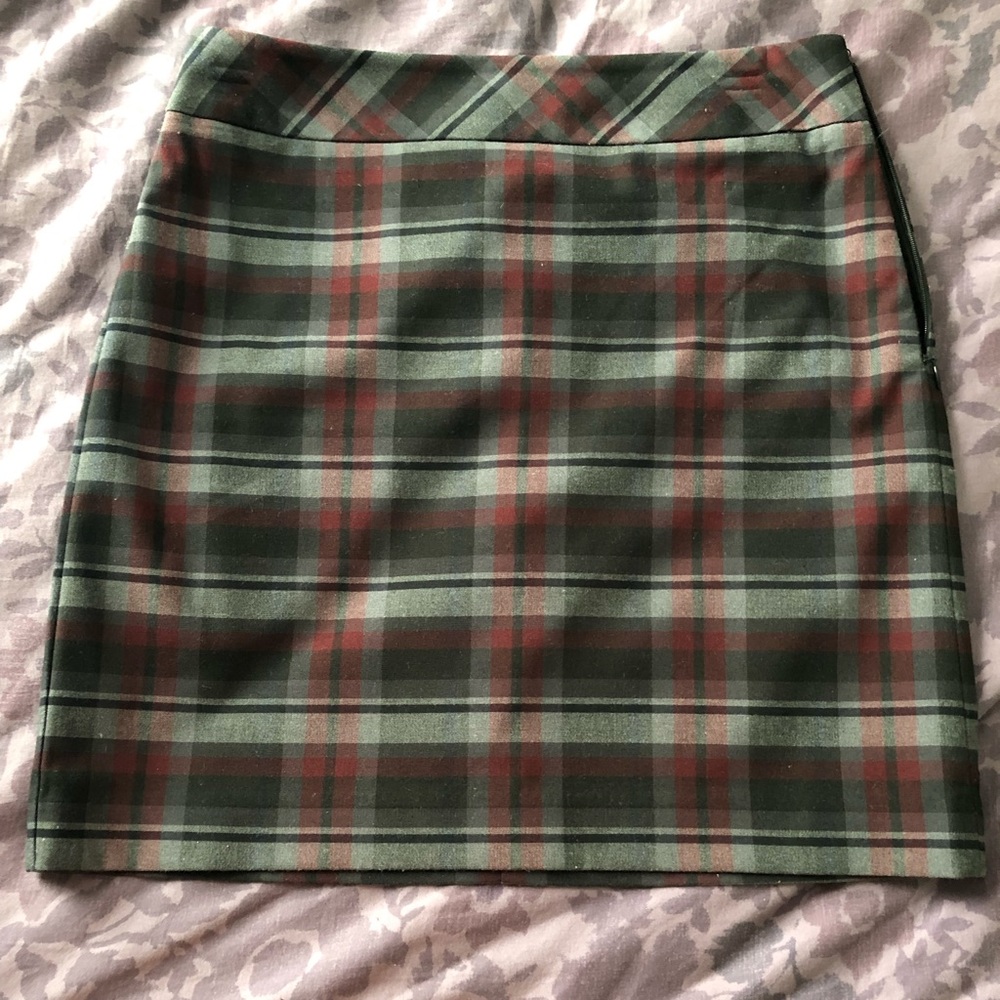 Plaid Dress Skirt